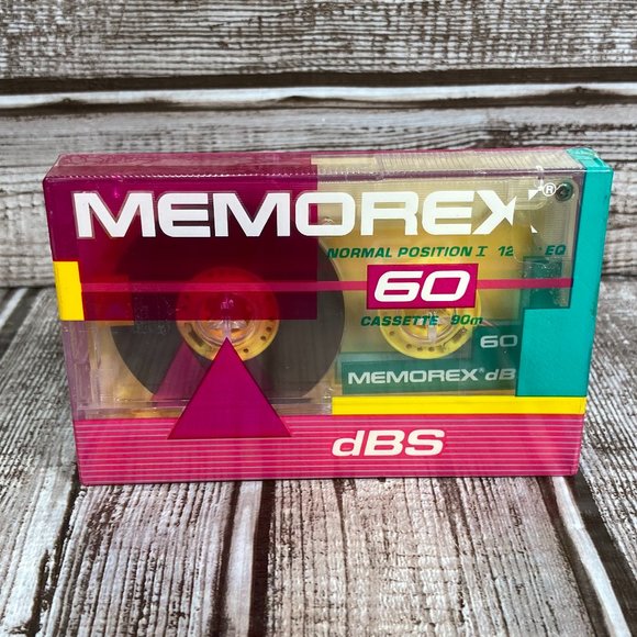 Lot of 6 SCOTCH BX 90 Blank Audio Cassette Tapes + BONUS MEMOREX dbs 60 NEW - Picture 3 of 6